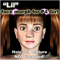 Custom Morph Target for  P4 Casual Girl